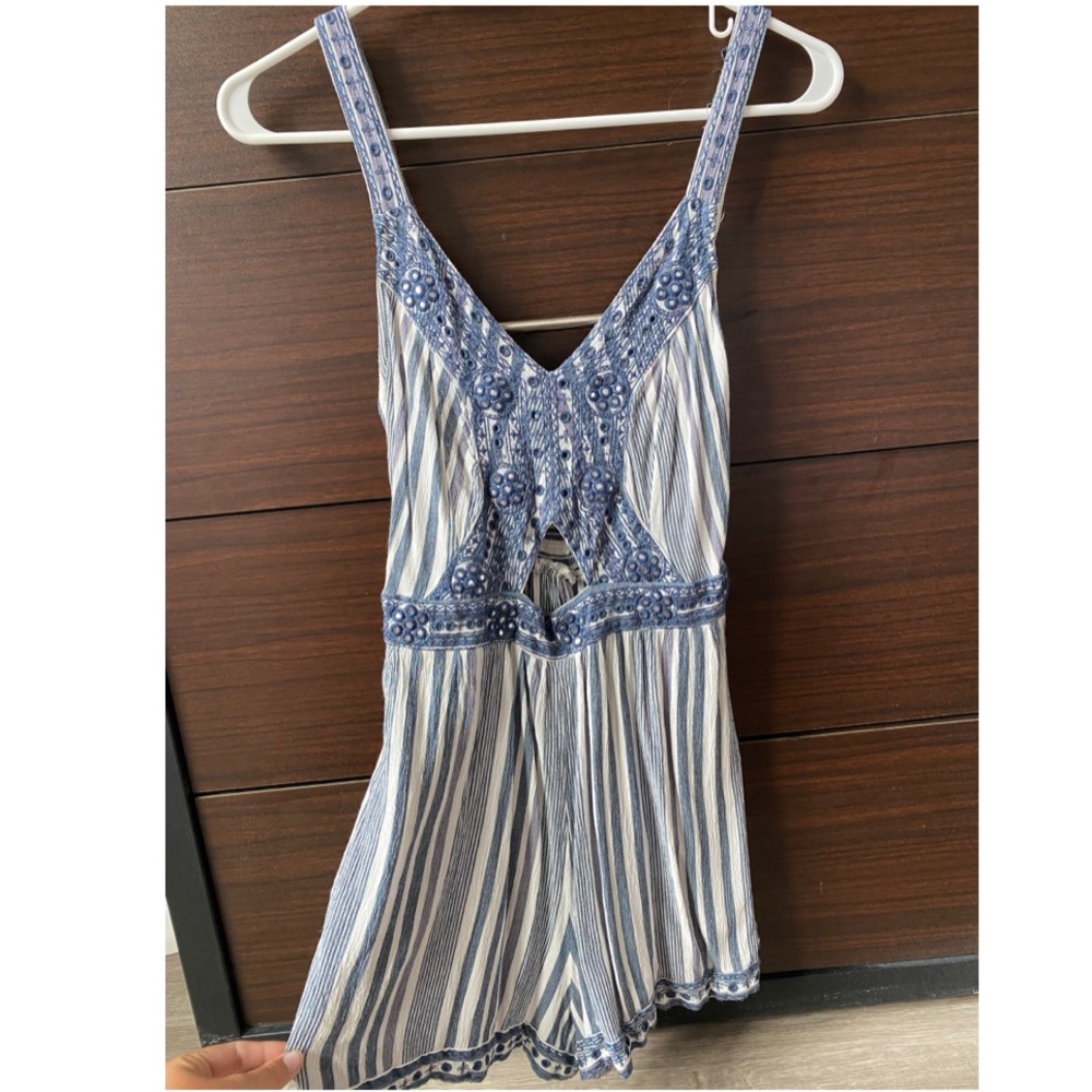 Blue Romper